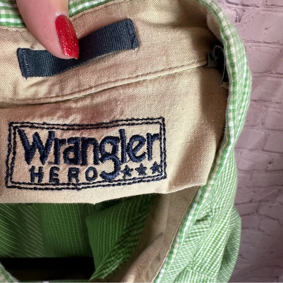 Men's wrangler hero western button front shirt size 2XL - Picture 3 of 5